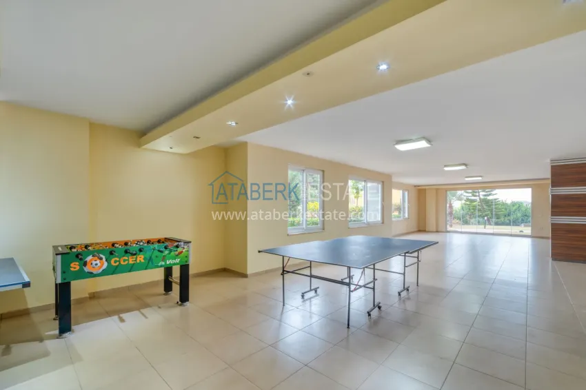 3+1 single-level apartment in Oba, Alanya - real estate for residence permit and citizenship 14