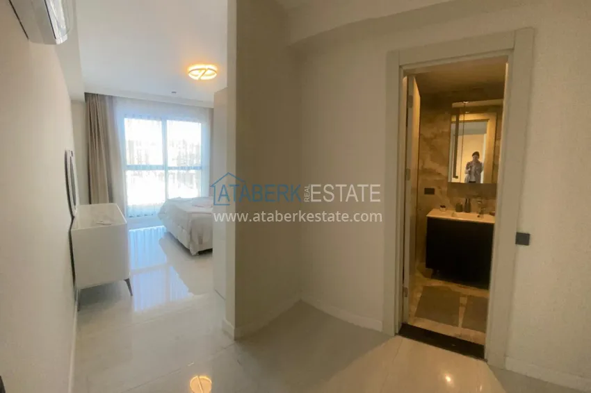 Purchase Apartment for rent in Alanya, Turkler district — two-bedroom furnished in the luxury resort complex I4 14 