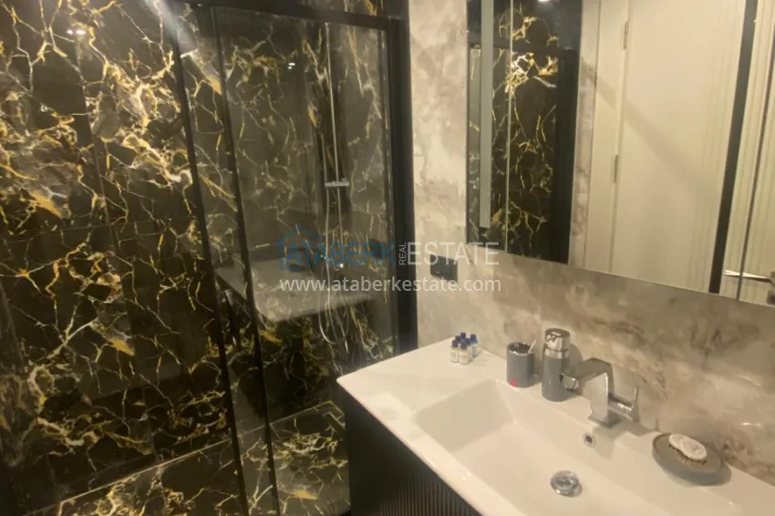 Purchase Apartment for rent in Alanya, Turkler district — two-bedroom furnished in the luxury resort complex I4 16 