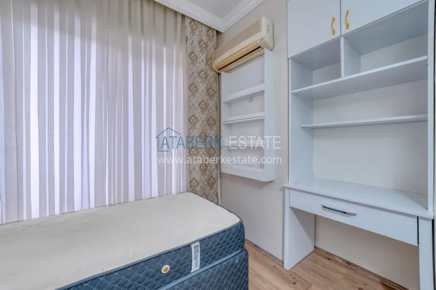 Purchase 3+1 single-level apartment in Oba, Alanya - real estate for residence permit and citizenship 17