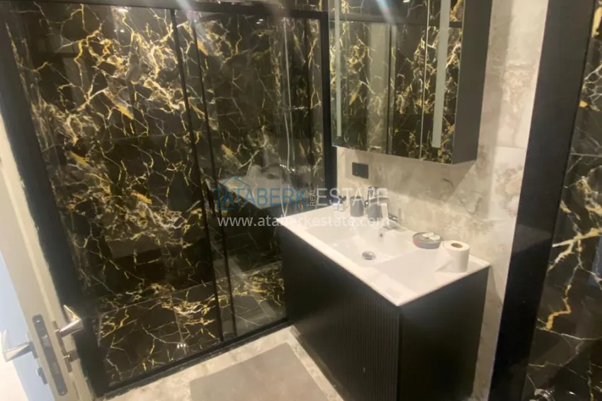 Purchase Apartment for rent in Alanya, Turkler district — two-bedroom furnished in the luxury resort complex I4 18 