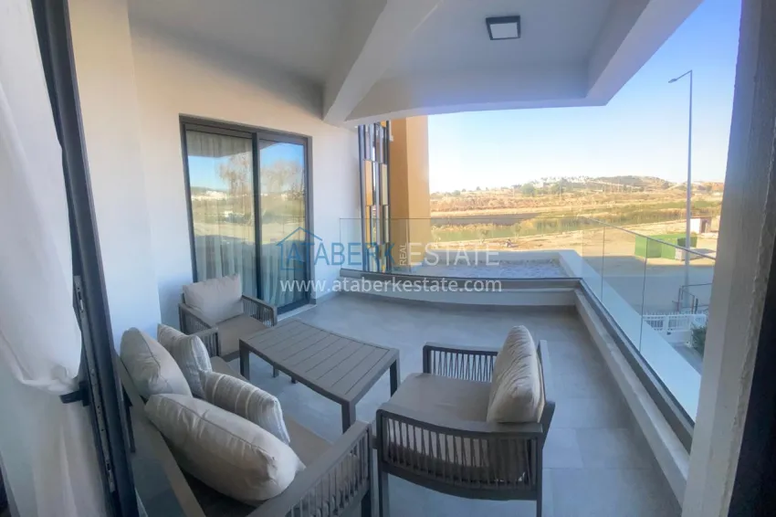 Purchase Apartment for rent in Alanya, Turkler district — two-bedroom furnished in the luxury resort complex I4 19 