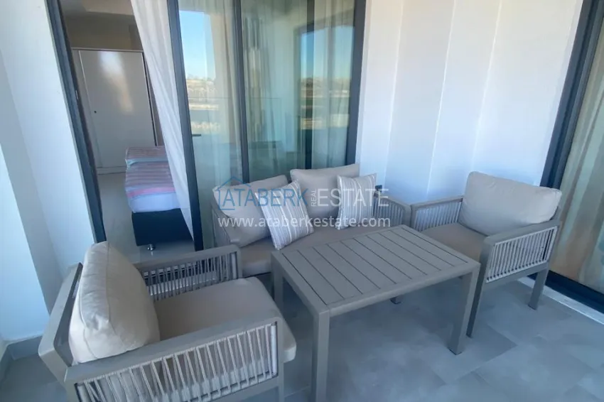 Purchase Apartment for rent in Alanya, Turkler district — two-bedroom furnished in the luxury resort complex I4 20 