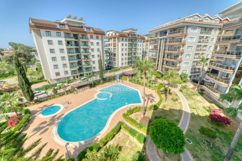 3+1 single-level apartment in Oba, Alanya - real estate for residence permit and citizenship 3