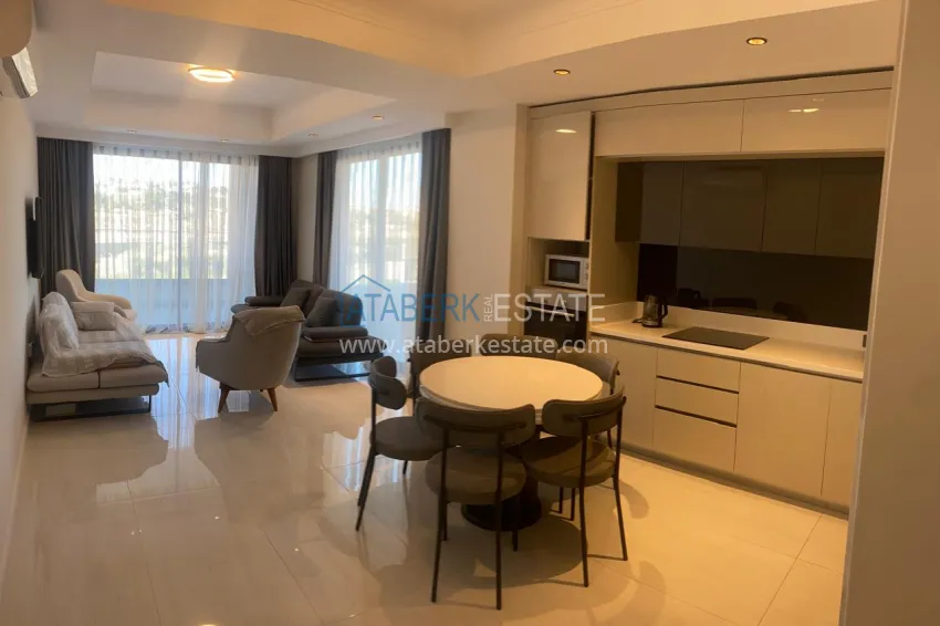 Purchase Apartment for rent in Alanya, Turkler district — two-bedroom furnished in the luxury resort complex I4 3 