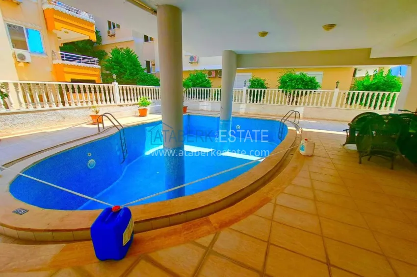 Urgent sale! 2+1 apartment in Alanya, Oba district with furniture, 200 m from the sea 4