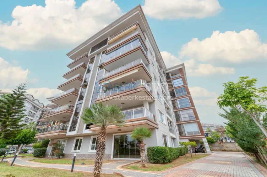 3+1 single-level apartment in Oba, Alanya - real estate for residence permit and citizenship 5