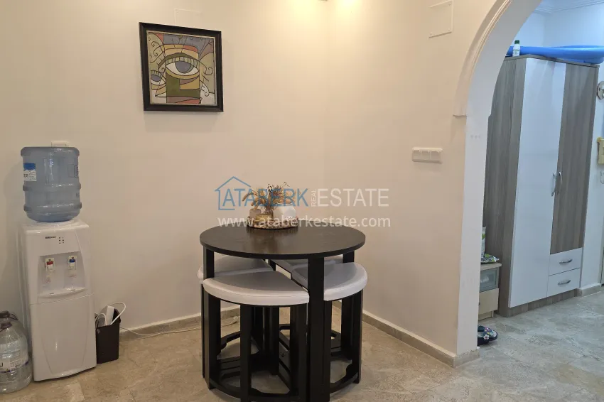 Purchase 2+1 apartment with furniture and access to the garden in the Avsallar area 6