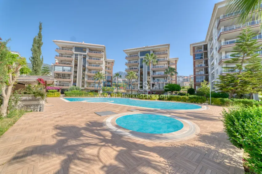 3+1 single-level apartment in Oba, Alanya - real estate for residence permit and citizenship 7