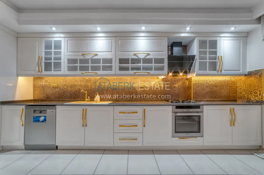 Purchase 3+1 single-level apartment in Oba, Alanya - real estate for residence permit and citizenship 7