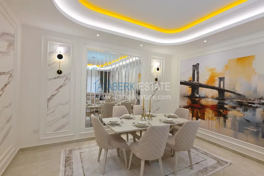 Purchase  3+1 ultra-luxury apartment in the center of Mahmutlar - furnished, installments up to 3 months 9 