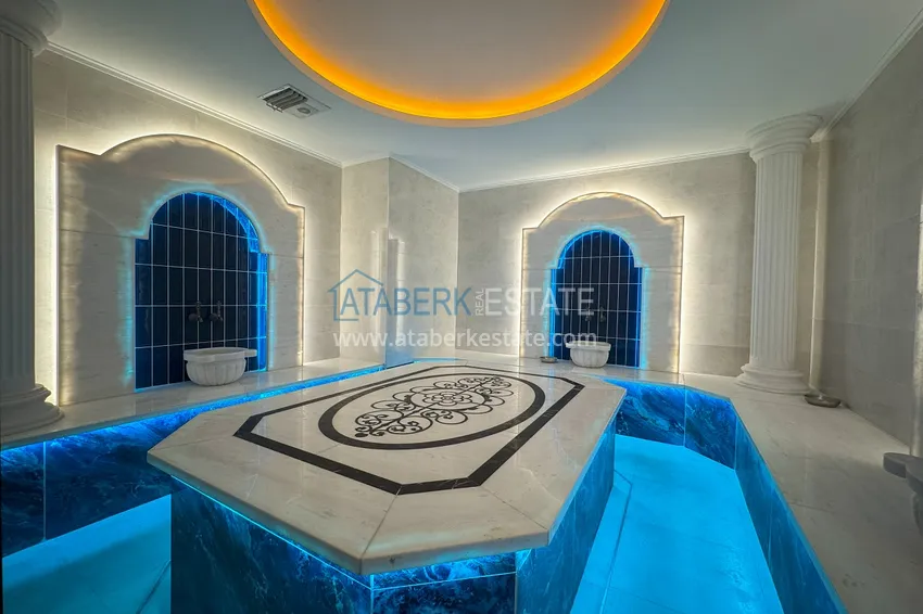 Furnished apartment with radiator heating system in the center of Alanya 29 