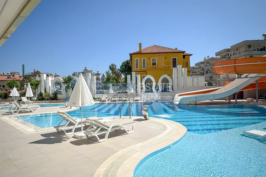 Furnished apartment with radiator heating system in the center of Alanya 6 