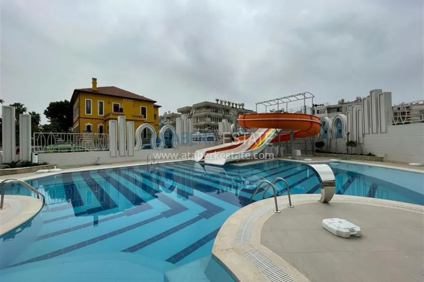 Furnished apartment with radiator heating system in the center of Alanya 8 