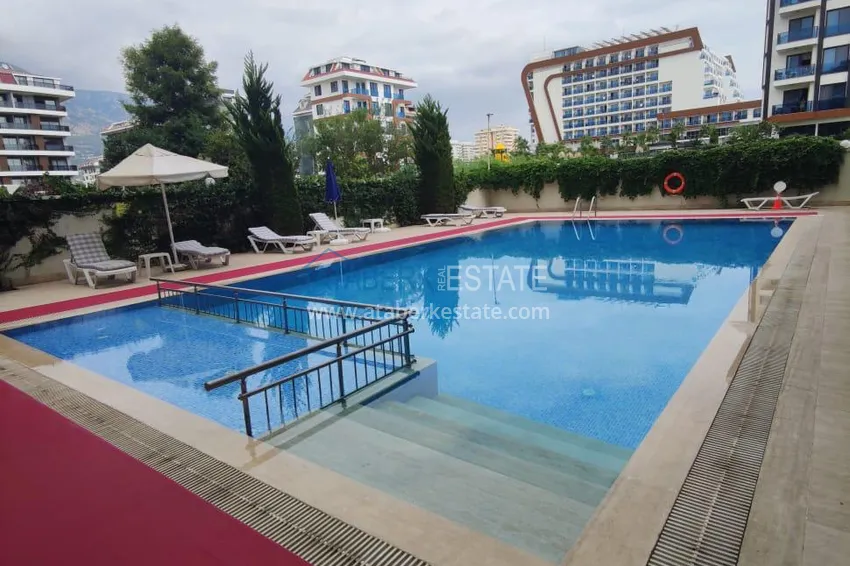 Квартира 1+1 на первой линии в Алании район Кестель – с мебелью и панорамный вид на море 10 