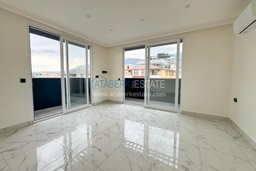 Purchase  Пентхаус 2+1 в центре Алании с видами на море - район пляжа Кейкубат 11 