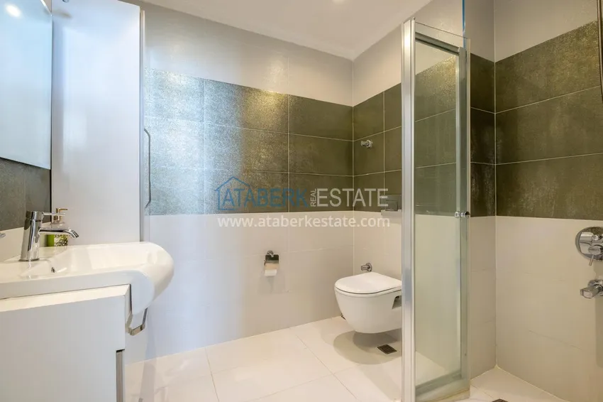 Purchase Квартира 1+1 на первой линии в Алании район Кестель – с мебелью и панорамный вид на море 12 