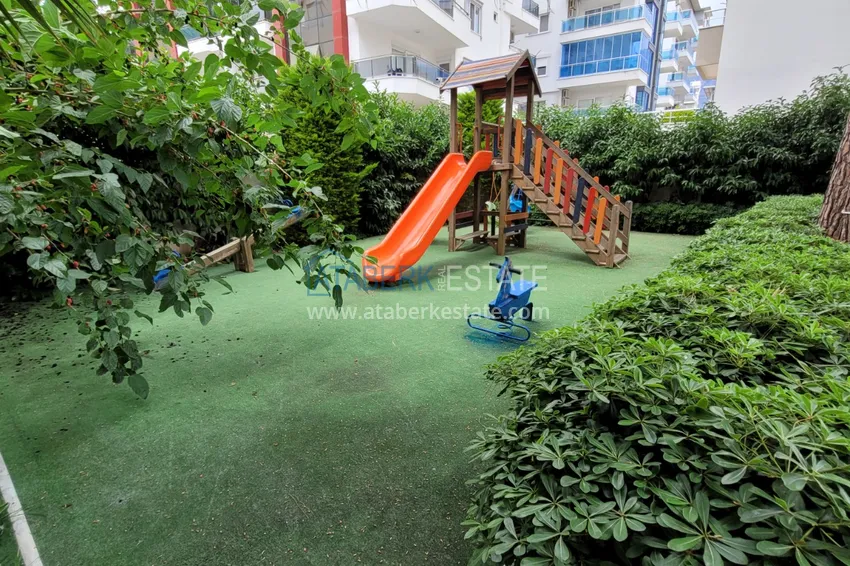 Квартира 1+1 на первой линии в Алании район Кестель – с мебелью и панорамный вид на море 12 