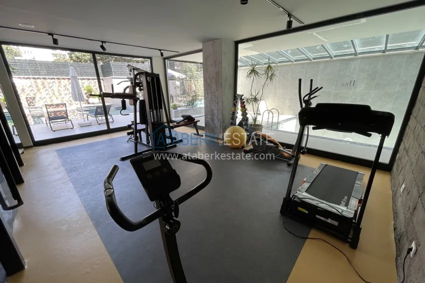 Долгосрочная аренда квартиры 1+1 в центре Алании, район пляжа Клеопатра №3 12 