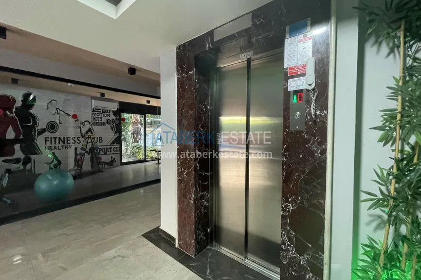 Пентхаус 2+1 в центре Алании с видами на море - район пляжа Кейкубат 11 