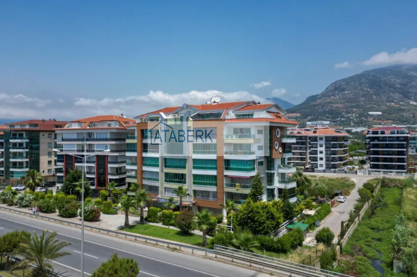 Квартира 1+1 на первой линии в Алании район Кестель – с мебелью и панорамный вид на море 2 