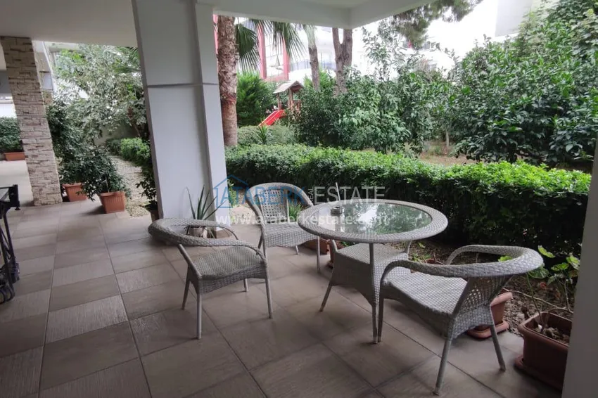 Квартира 1+1 на первой линии в Алании район Кестель – с мебелью и панорамный вид на море 13 