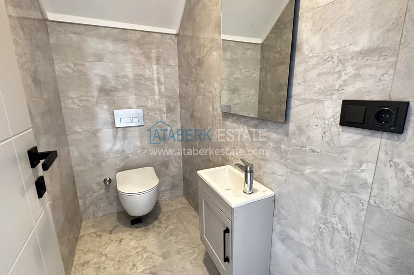 Purchase New premium residential complex project on the beachfront in Kestel 13 