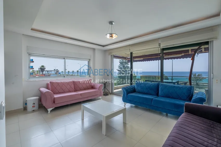 Purchase Квартира 1+1 на первой линии в Алании район Кестель – с мебелью и панорамный вид на море 2 