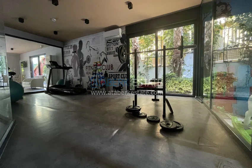 Пентхаус 2+1 в центре Алании с видами на море - район пляжа Кейкубат 13 