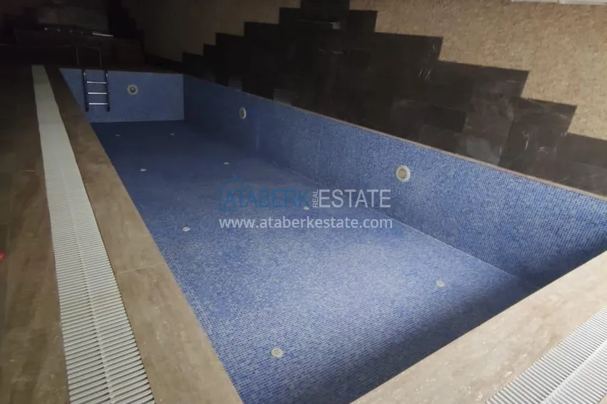 Квартира 1+1 на первой линии в Алании район Кестель – с мебелью и панорамный вид на море 20 