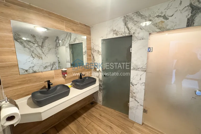 Пентхаус 2+1 в центре Алании с видами на море - район пляжа Кейкубат 19 