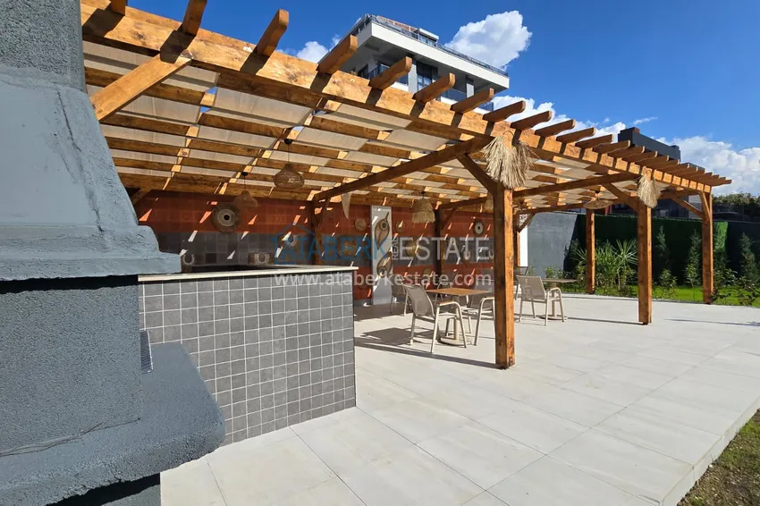 New premium residential complex project on the beachfront in Kestel 23 