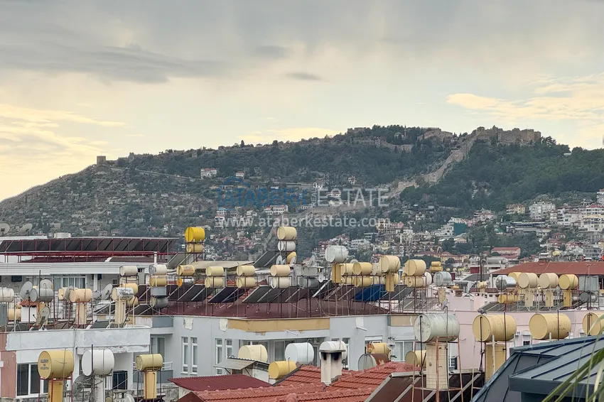 Purchase  Пентхаус 2+1 в центре Алании с видами на море - район пляжа Кейкубат 23 