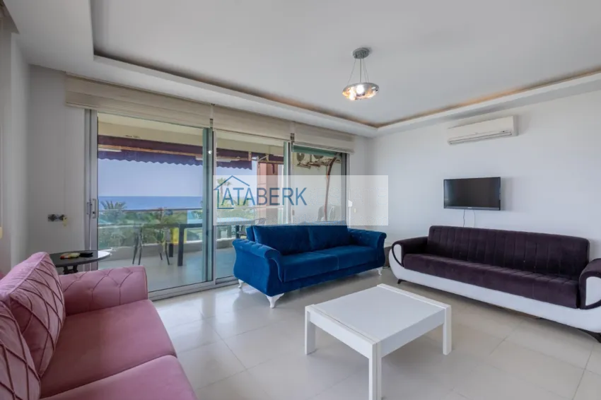 Purchase Квартира 1+1 на первой линии в Алании район Кестель – с мебелью и панорамный вид на море 3 