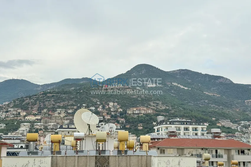 Purchase  Пентхаус 2+1 в центре Алании с видами на море - район пляжа Кейкубат 25 