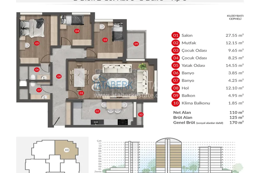 Buy cheap Элитная инвестиционная недвижимость в Анталии, район Лара 10 