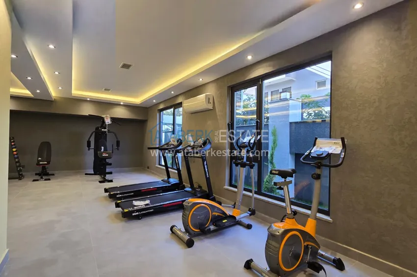 New premium residential complex project on the beachfront in Kestel 34 