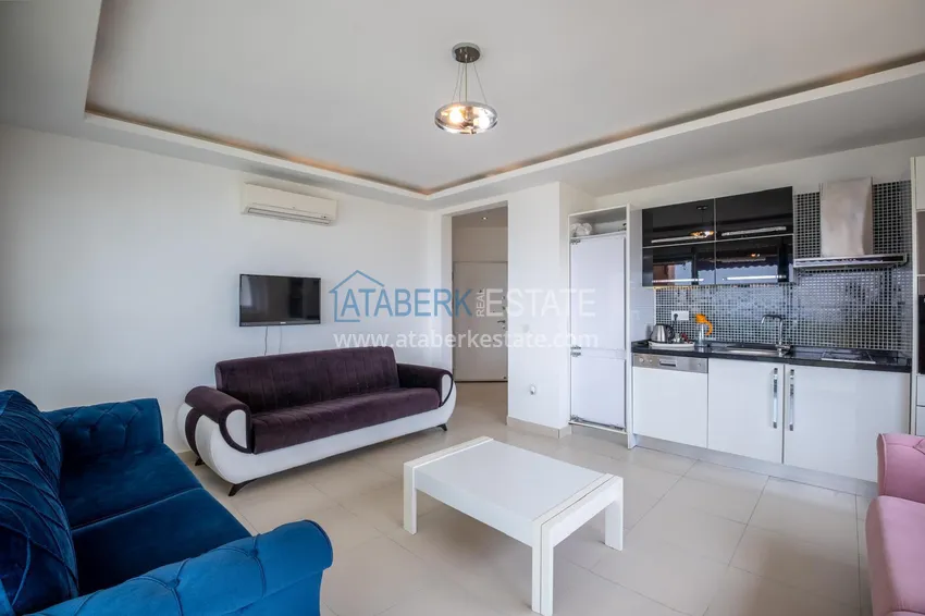 Purchase Квартира 1+1 на первой линии в Алании район Кестель – с мебелью и панорамный вид на море 4 