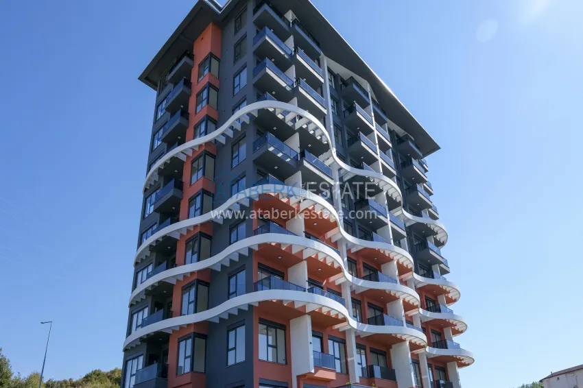 Квартиры и пентхаусы в районе Демирташ в новом жилом комплексе 5