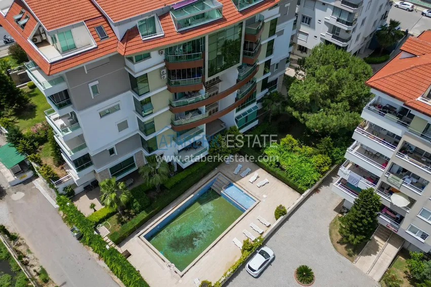 Квартира 1+1 на первой линии в Алании район Кестель – с мебелью и панорамный вид на море 7 