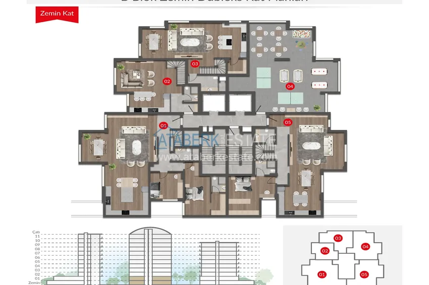 Buy cheap Элитная инвестиционная недвижимость в Анталии, район Лара 1 