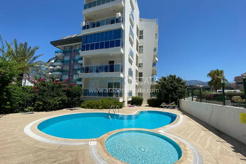 Квартира 1+1 в районе Оба - 200 метров до моря, с мебелью, подходит под ВНЖ 2 