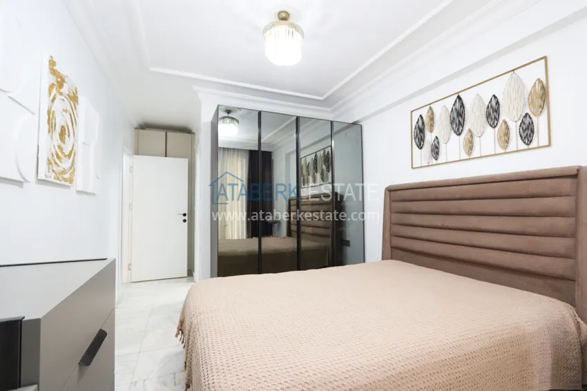 Purchase  Двухуровневый пентхаус 4+1 в Алании, район Оба - с мебелью в 250 метрах от моря  12 