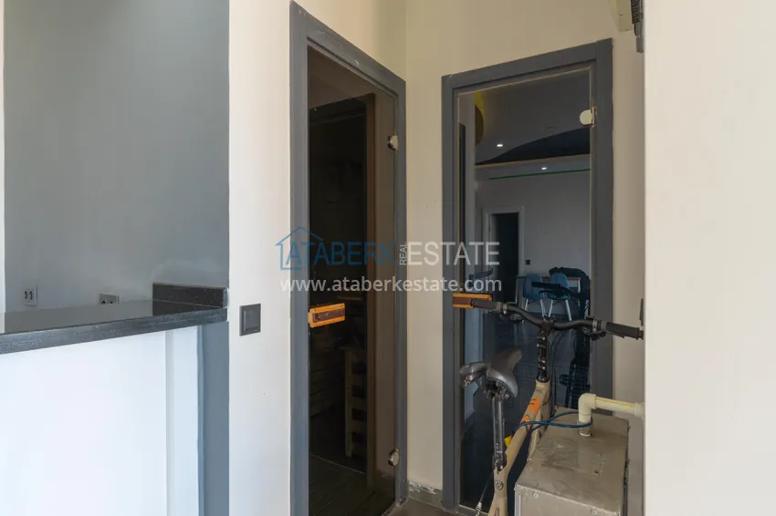 Квартира 3+1 в Махмутларе – линейная с отдельной кухней меблированная 11 