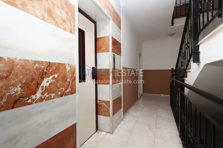 Двухуровневый пентхаус 4+1 в Алании, район Оба - с мебелью в 250 метрах от моря  11 