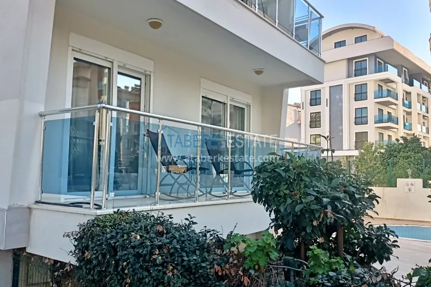 Квартира 1+1 в районе Оба - 200 метров до моря, с мебелью, подходит под ВНЖ 14 