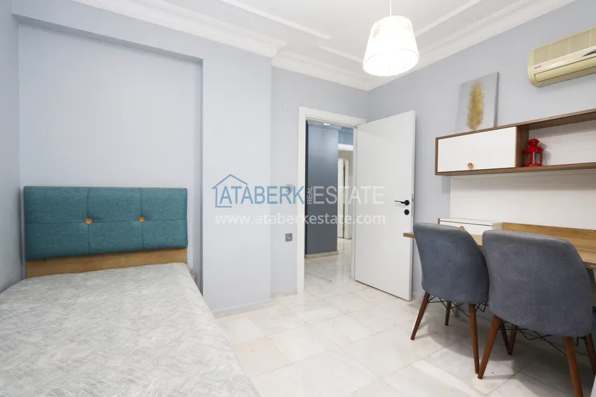 Purchase  Двухуровневый пентхаус 4+1 в Алании, район Оба - с мебелью в 250 метрах от моря  15 