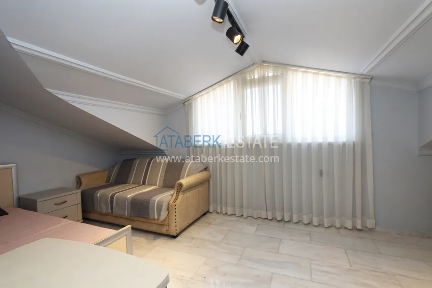 Purchase  Двухуровневый пентхаус 4+1 в Алании, район Оба - с мебелью в 250 метрах от моря  20 