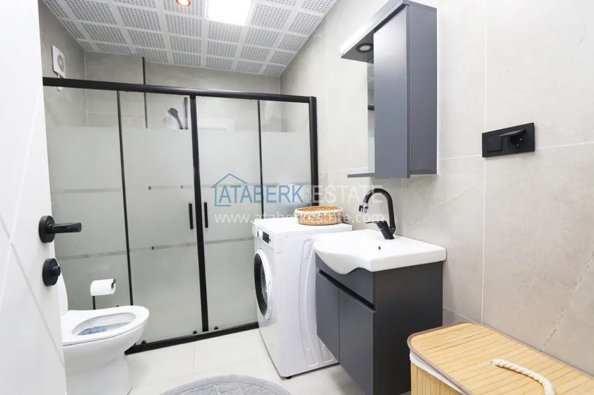 Purchase  Двухуровневый пентхаус 4+1 в Алании, район Оба - с мебелью в 250 метрах от моря  23 