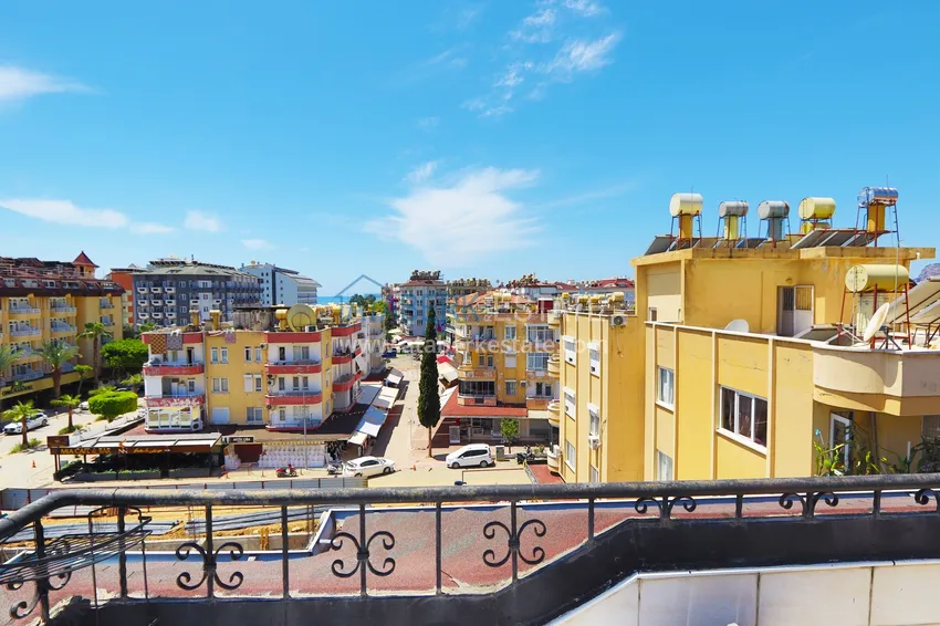 Purchase  Двухуровневый пентхаус 4+1 в Алании, район Оба - с мебелью в 250 метрах от моря  25 